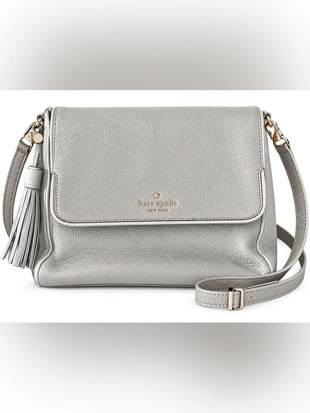 Kate Spade Miri Chester Street Leather Crossbody Bag Ivory Cream